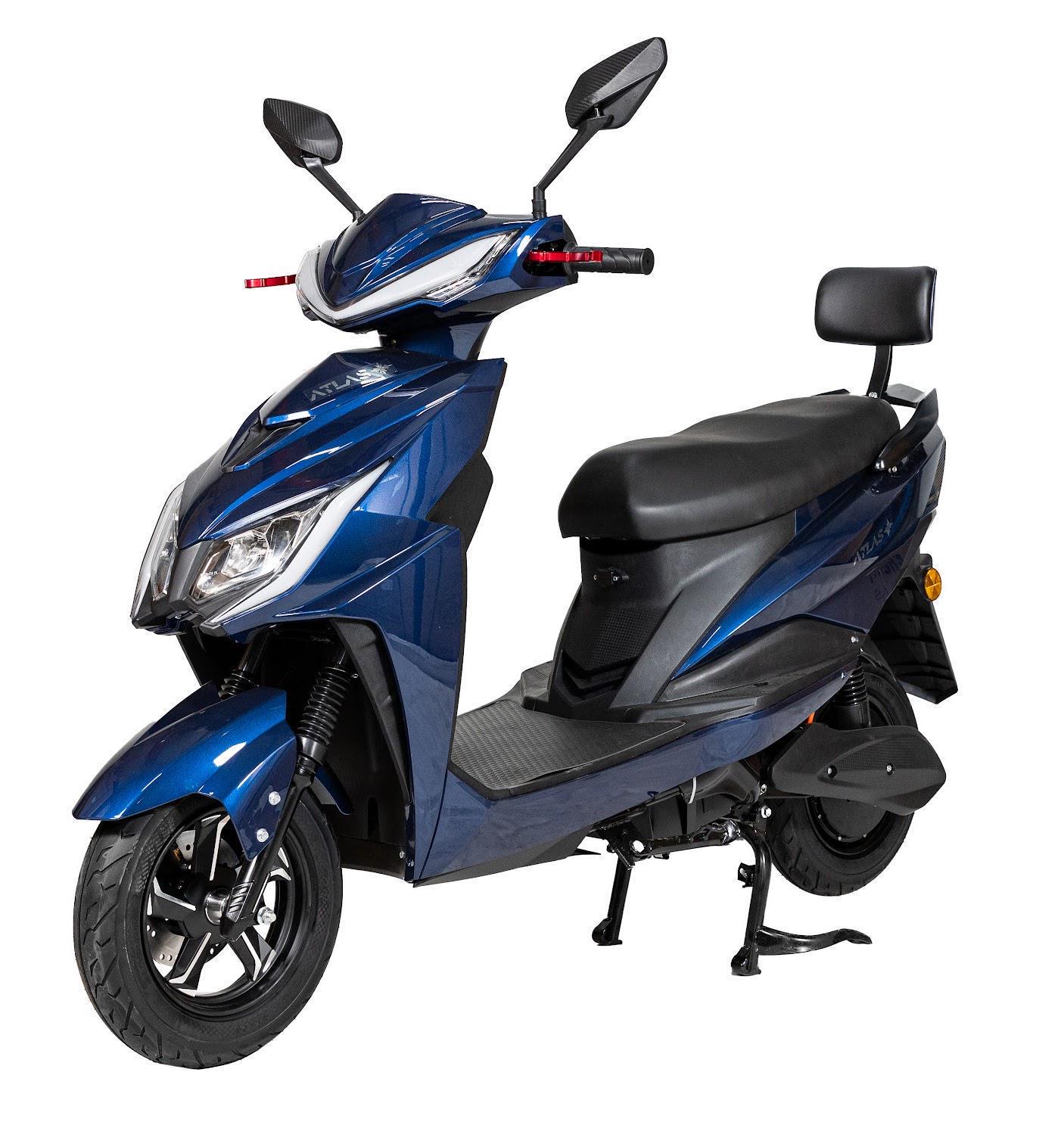 Электроскутер ATLAS Spider 1800W Cyan Blue (3127)