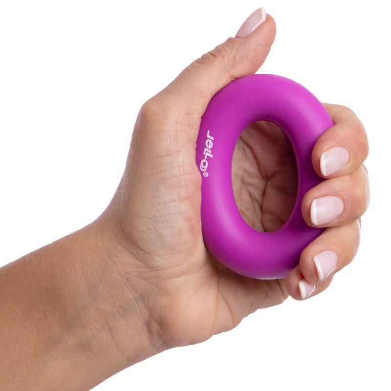 Эспандер кистевой Кольцо Zelart JELLO JLA473-70LB нагрузка 31 кг Фиолетовый (DR005840) - фото 3 Эспандер кистевой Кольцо Zelart JELLO JLA473-70LB нагрузка 31 кг Фиолетовый (DR005840) - фото 3