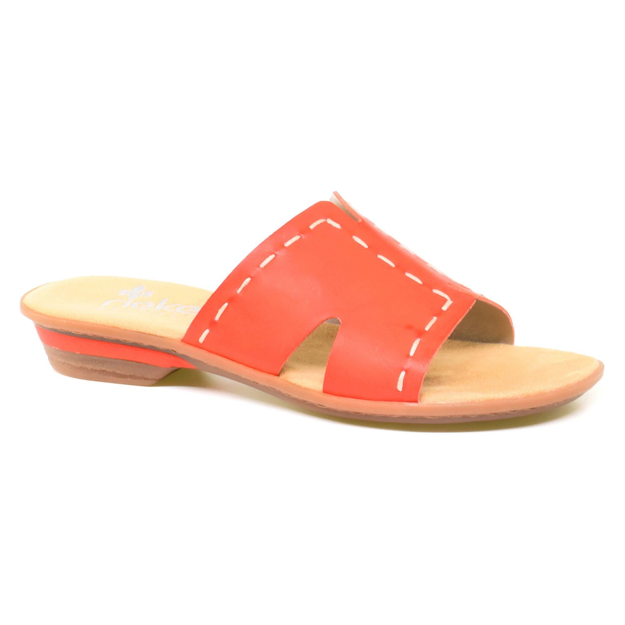 Шлепанцы женские Rieker р. 39 Красный (069795-39)