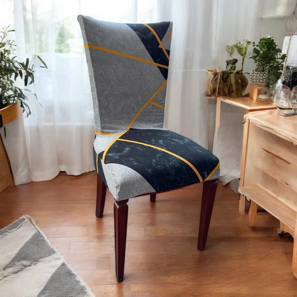 Чохол на стілець універсальний трикотажний Love You 013 83167 (8-6-5130815)