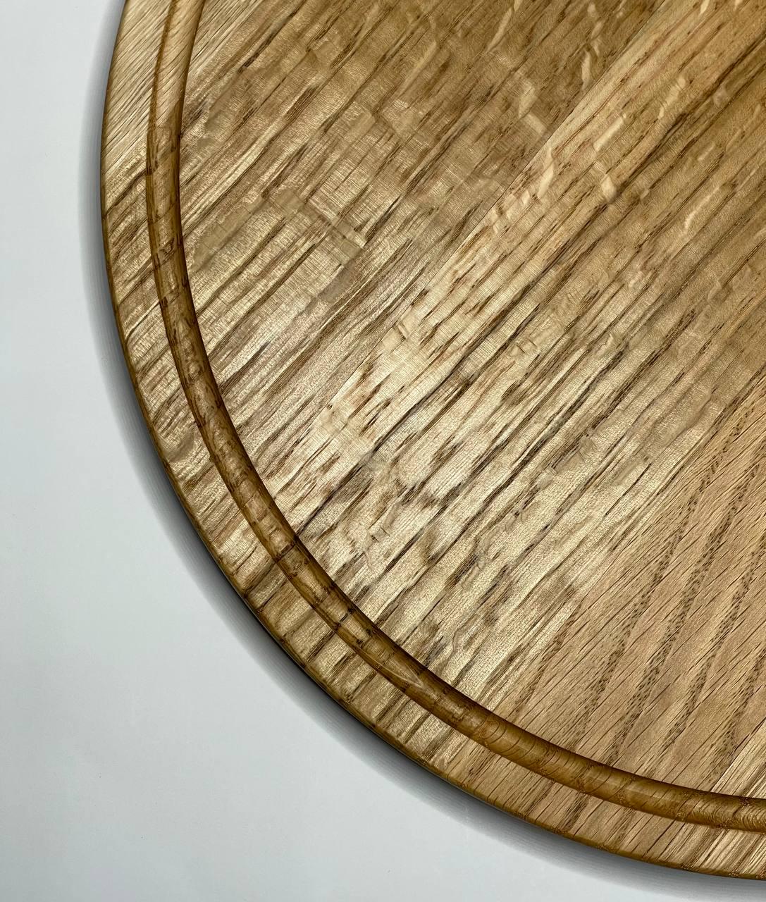 Доска дубовая для пиццы 30 см (9270227) - фото 2