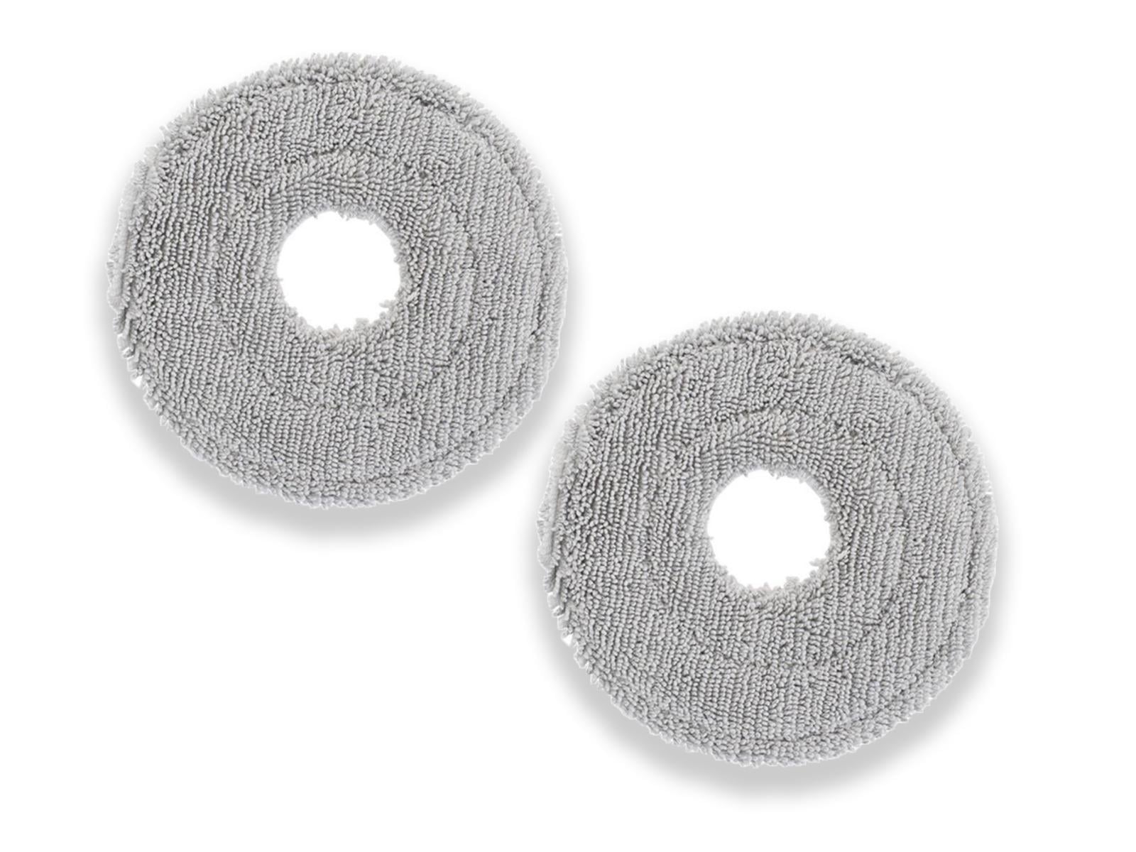 Комплект микрофибровых салфеток совместимых с роботом-пылесосом Mova E40 Ultra 2 шт.