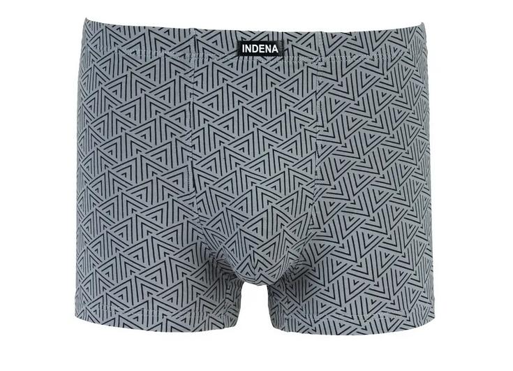 Мужские боксеры стрейчевые INDENA L р. 44-46 2 шт. Светло-серый (81037)