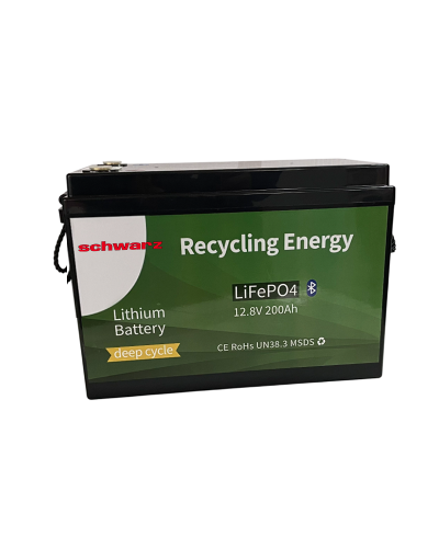 Аккумулятор LiFePo4 Schwarz 12,8V 100Ah BMS Bluetooth (14306762) Аккумулятор LiFePo4 Schwarz 12,8V 100Ah BMS Bluetooth (14306762)