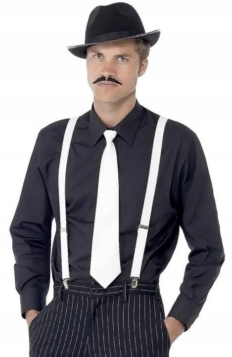 Подтяжки мужские для брюк Martom (BQ6A white) - фото 2 Подтяжки мужские для брюк Martom (BQ6A white) - фото 2