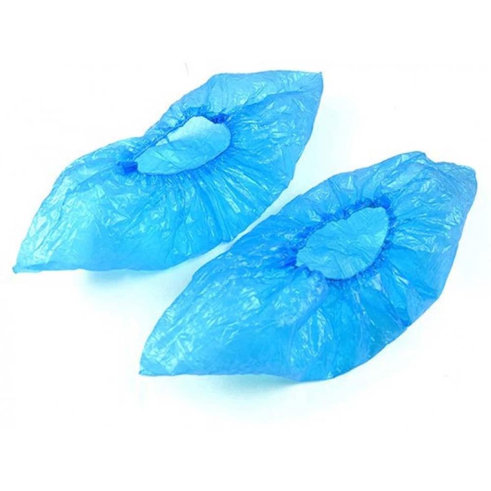 Бахіли одноразові поліетиленові 100 шт. Синій - фото 6 Бахіли одноразові поліетиленові 100 шт. Синій - фото 6
