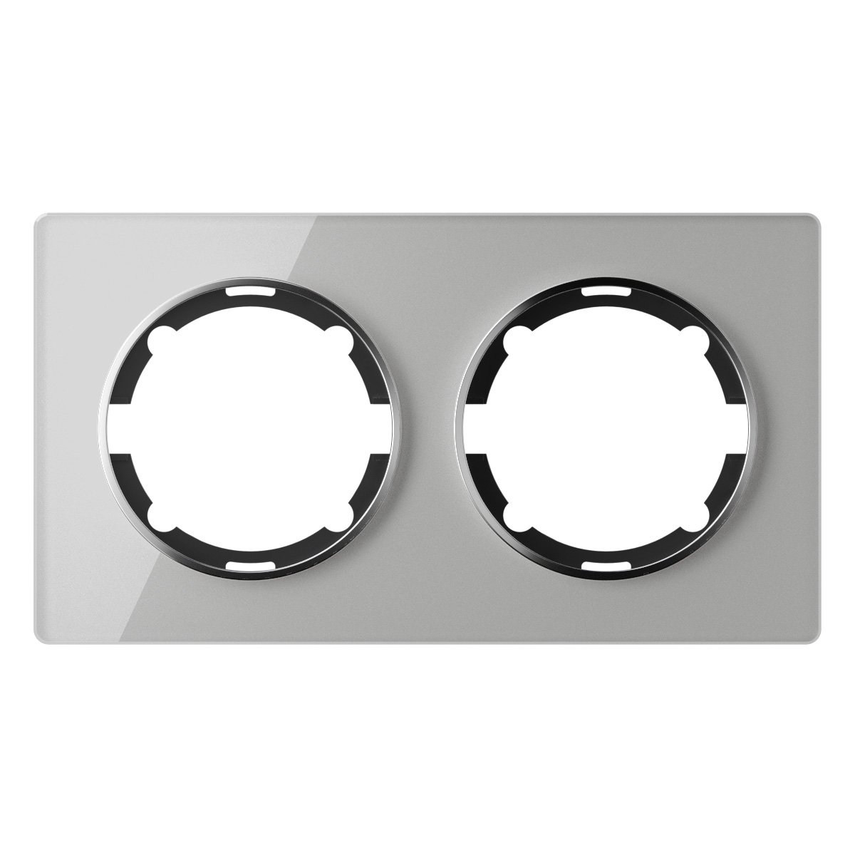 Рамка двойная OneKeyElectro Garda Серый (2E52201301)