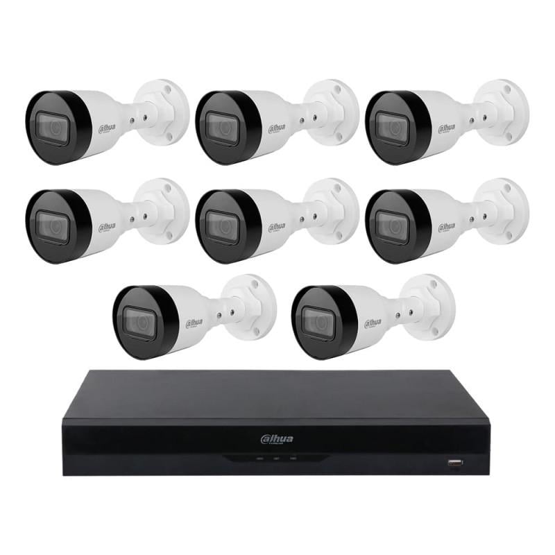 Комплект IP видеонаблюдения уличный Dahua KIT-DH187