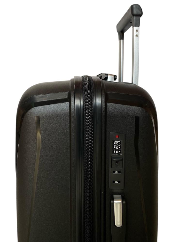 Чемодан Madisson 51103 средний 63 л Черный (51103-M-Black) - фото 4