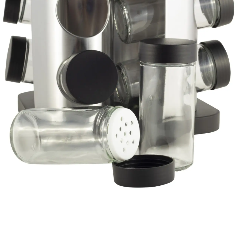 Набор емкостей для специй Ofenbach KM-101005 16 шт. на подставке (NA002421) - фото 2 Набор емкостей для специй Ofenbach KM-101005 16 шт. на подставке (NA002421) - фото 2