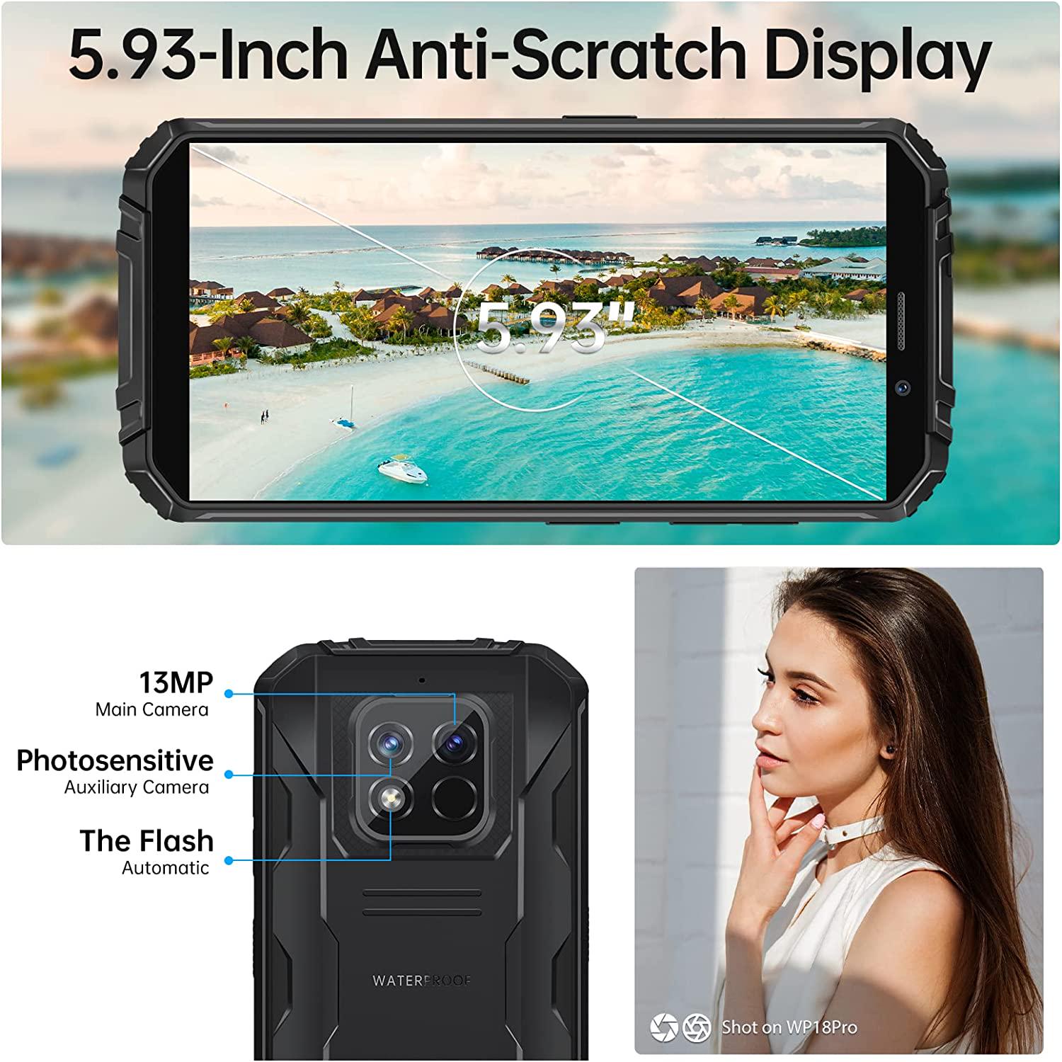 Смартфон Oukitel WP18 Pro 4/64GB Green - фото 5