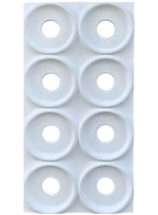 3D-панель Флоренция 1200х600х30 мм Белый (2386546282)