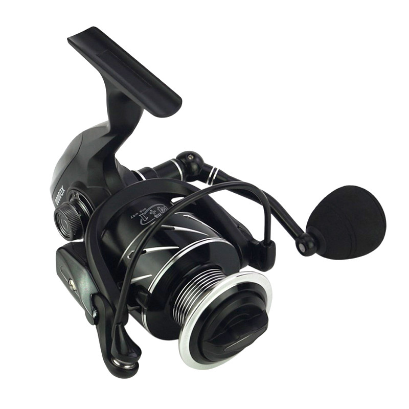 Катушка безынерционная алюминиевая рыболовная Reelsking XD 4000 Black