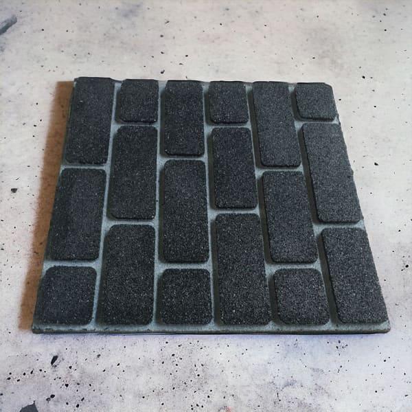 Фасад гумовий Цегла Show 500х500х20 мм Чорний (2562227253) - фото 2 Фасад гумовий Цегла Show 500х500х20 мм Чорний (2562227253) - фото 2