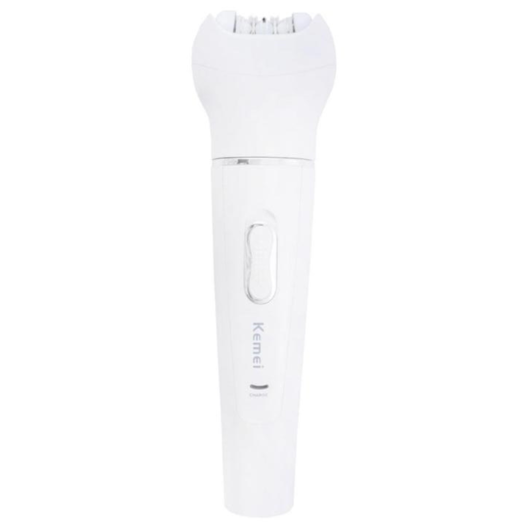 Эпилятор женский Kemei 5в1 по уходу за телом со сменными насадками Белый (KM-2198) - фото 7 Эпилятор женский Kemei 5в1 по уходу за телом со сменными насадками Белый (KM-2198) - фото 7