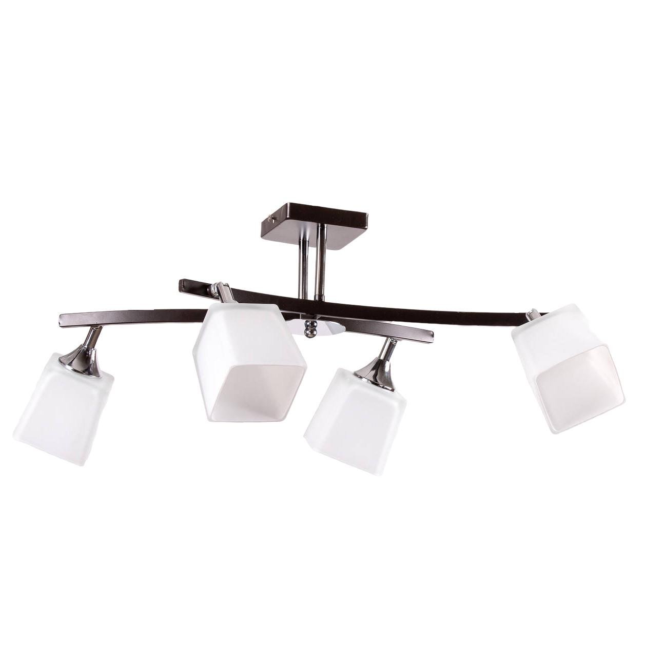 Люстра стельова Sirius B N3324/4 BK+CH (26028646)