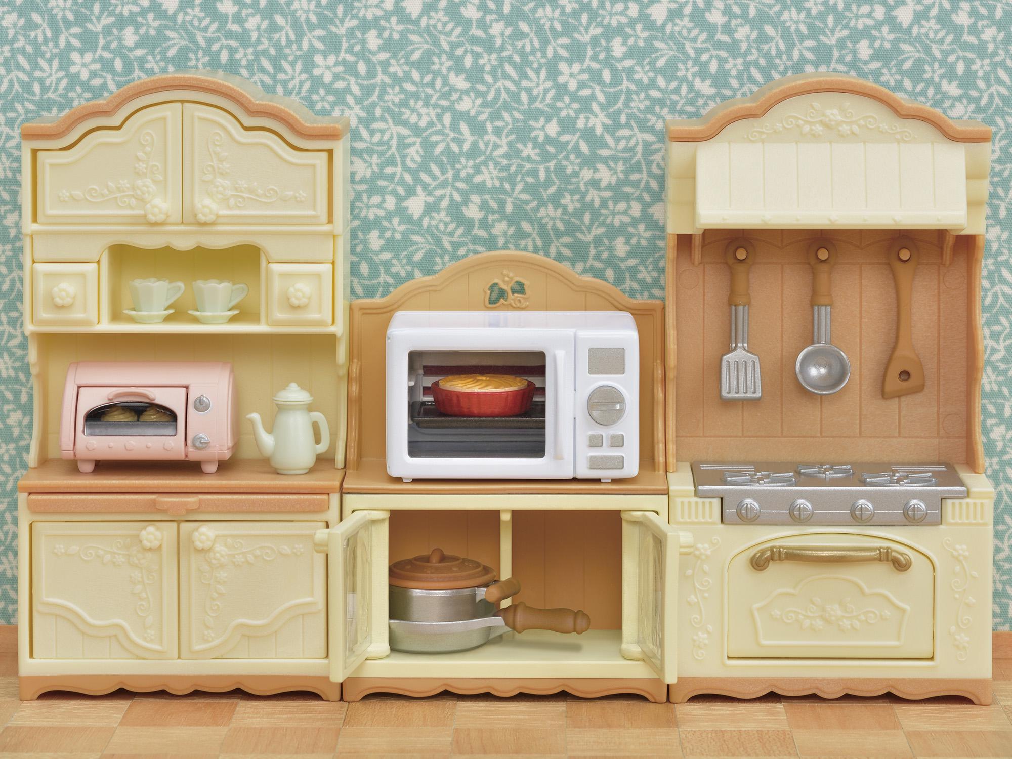 Ігровий набір Sylvanian Families Шафа з мікрохвильовою піччю (5443) - фото 5