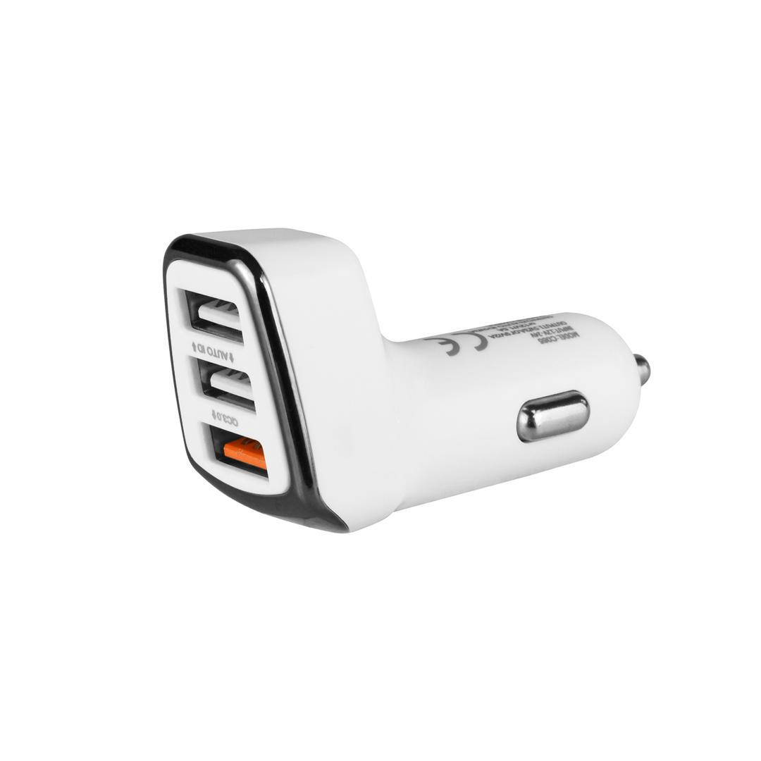 Автомобильное зарядное устройство 4sport Eagleton 3USB 2.1A 5V + QC3.0 Автомобильное зарядное устройство 4sport Eagleton 3USB 2.1A 5V + QC3.0