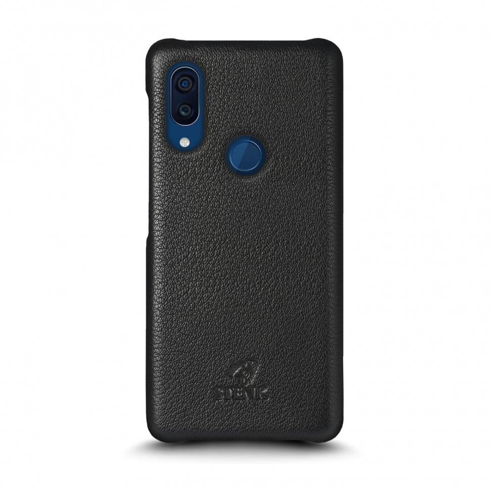 Шкіряна накладка Stenk Cover для ZTE Axon 9 Pro Чорний (69510) Шкіряна накладка Stenk Cover для ZTE Axon 9 Pro Чорний (69510)