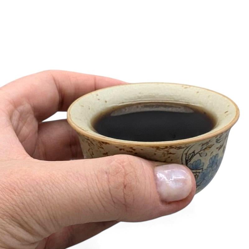 Пиала Синие цветы 70 мл (10-3-0226) - фото 6