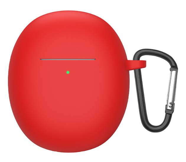 Чехол-накладка DK Silicone Candy Friendly с карабином для Oppo Enco R Red