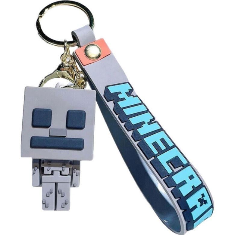 Брелок Скелет Minecraft для ключей/сумок/рюкзаков