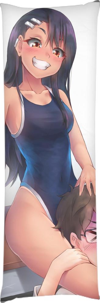Подушка дакимакура Nagataro Senpai 60x180 см (14098018)