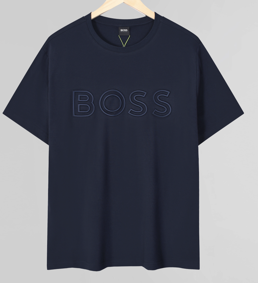 Футболка мужская BOSS Regular Fit Logo T-Shirt XL Темно-синий (HB12002.6XL) Футболка мужская BOSS Regular Fit Logo T-Shirt XL Темно-синий (HB12002.6XL)