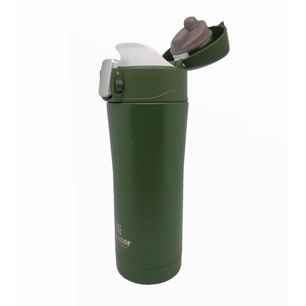 Термокружка Krauzer нержавеющая сталь 500 мл Хаки (86-500MATTE KHAKI)