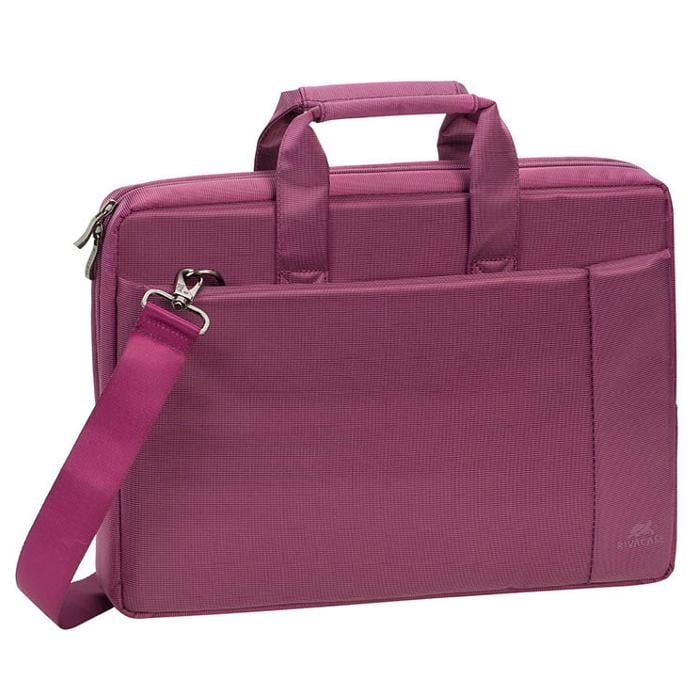 Сумка для ноутбука Rivacase Central 8231 15,6" Polyester на молнии Фиолетовый