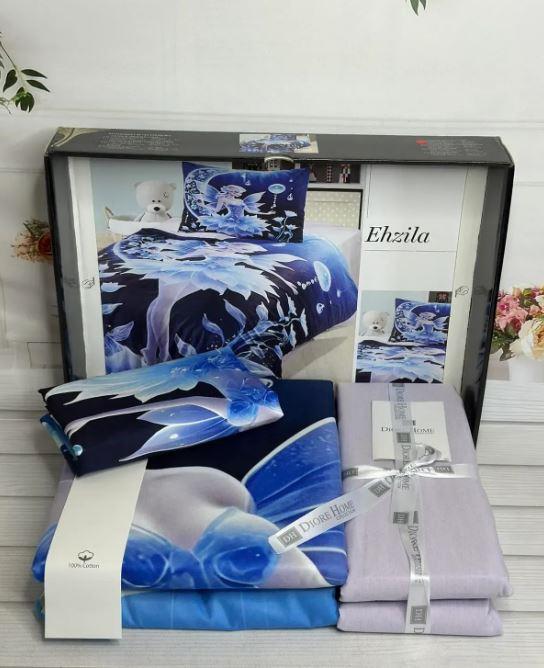 Комплект постільної білизни для дівчинки Ehzila Принцеса фея полуторний 100% бавовна (6082289)