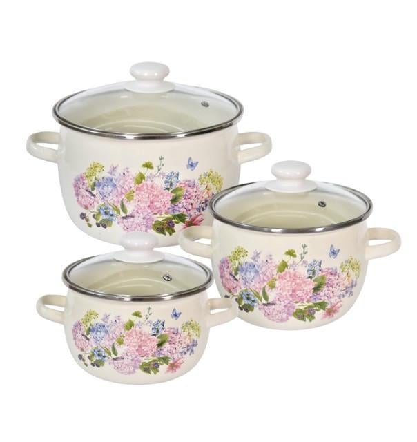 Набор кастрюль из нержавеющей стали Epos 3 шт. (22-66-001586)