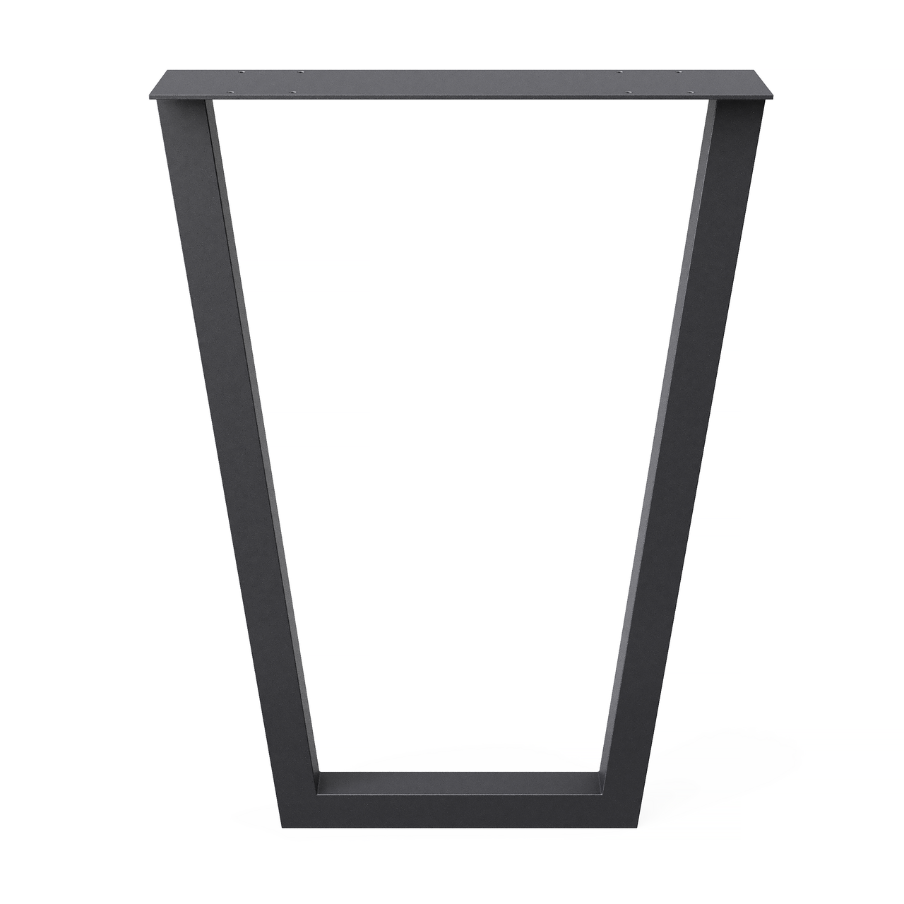 Опора для столу з металу 500х100 мм H 730 мм Чорний (1053)