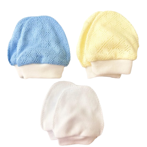 Набір дряпок для хлопчика №11 3 шт. Жовто-блакитний (716-802)