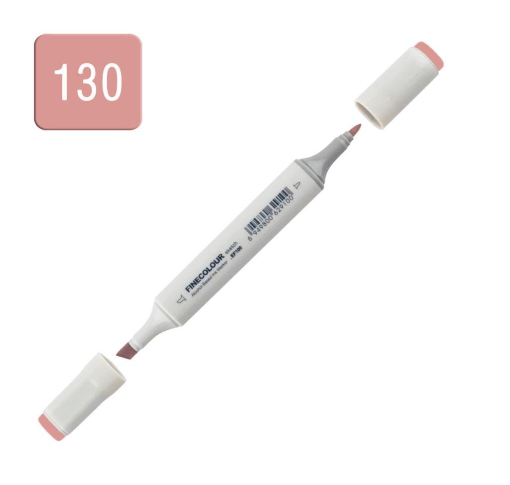 Маркер спиртовий Finecolour Sketchmarker 130 RV130 Коричнево-рожевий (EF100-130) - фото 2