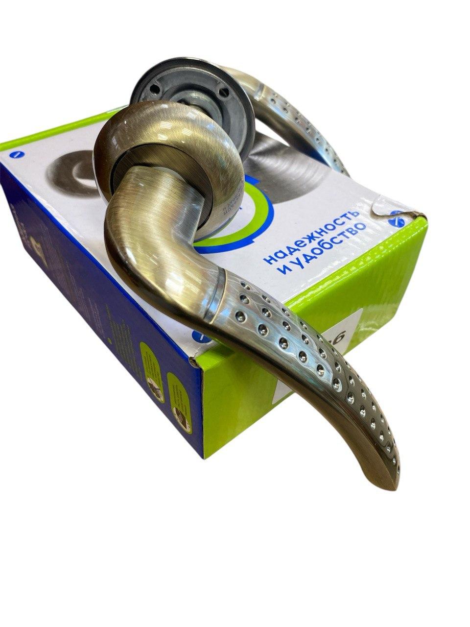 Дверные ручки межкомнатные Partner 026 АВ Бронзовый