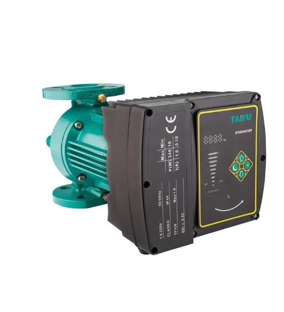 Насос циркуляционный энергосберегающий фланцевый Taifu star GRS 40/10F 340 Вт (TF0084)