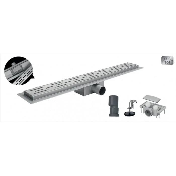 Трап душовий з нержавіючої сталі SUS304 Koer FD01-70x900 комбінований 90 см (KR4748) - фото 2 Трап душовий з нержавіючої сталі SUS304 Koer FD01-70x900 комбінований 90 см (KR4748) - фото 2