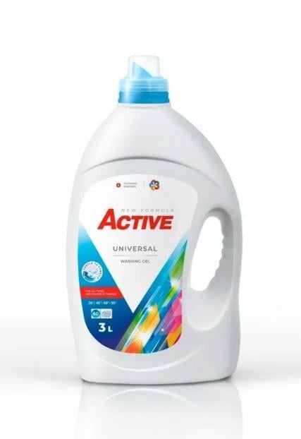 Гель для стирки Active Universal 3 л (hx-47174)