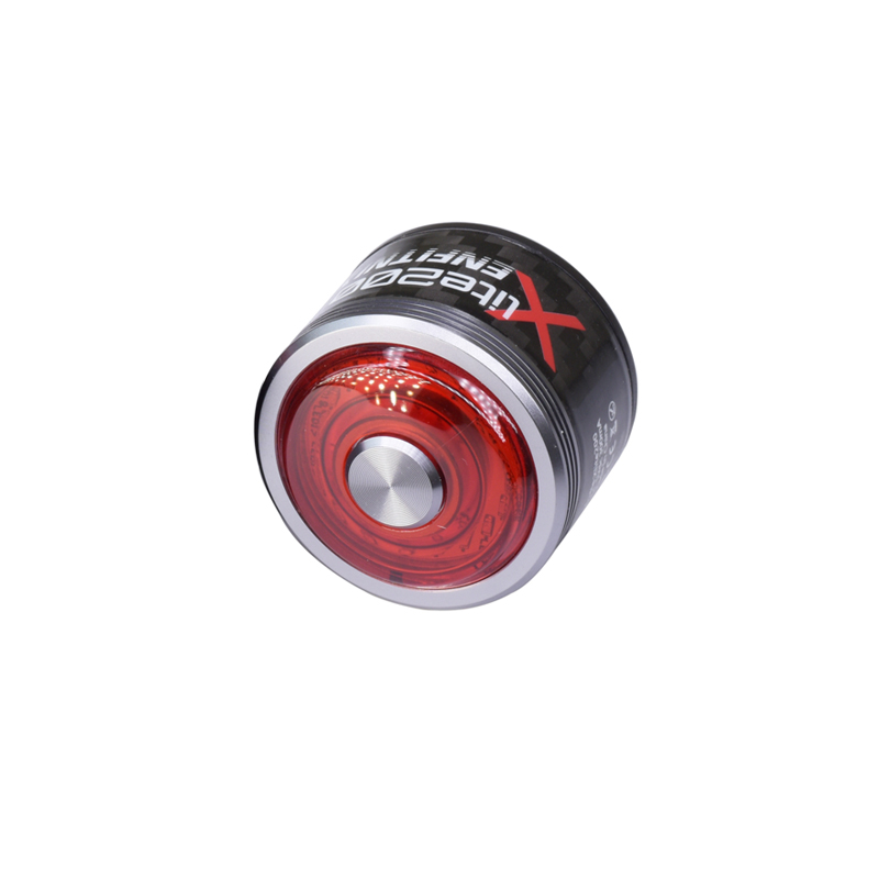 Фонарь велосипедный задний ENFITNIX Xlite200 Smart Tail Light с авто стоп-сигналом датчиком торможения и 6 режимами Металлик (001238)