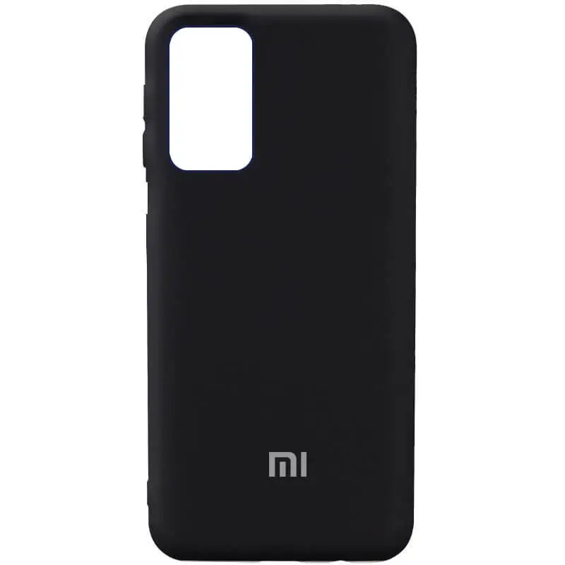 Чехол Silicone Case Xiaomi Redmi Note 10 Черный (6712000059)