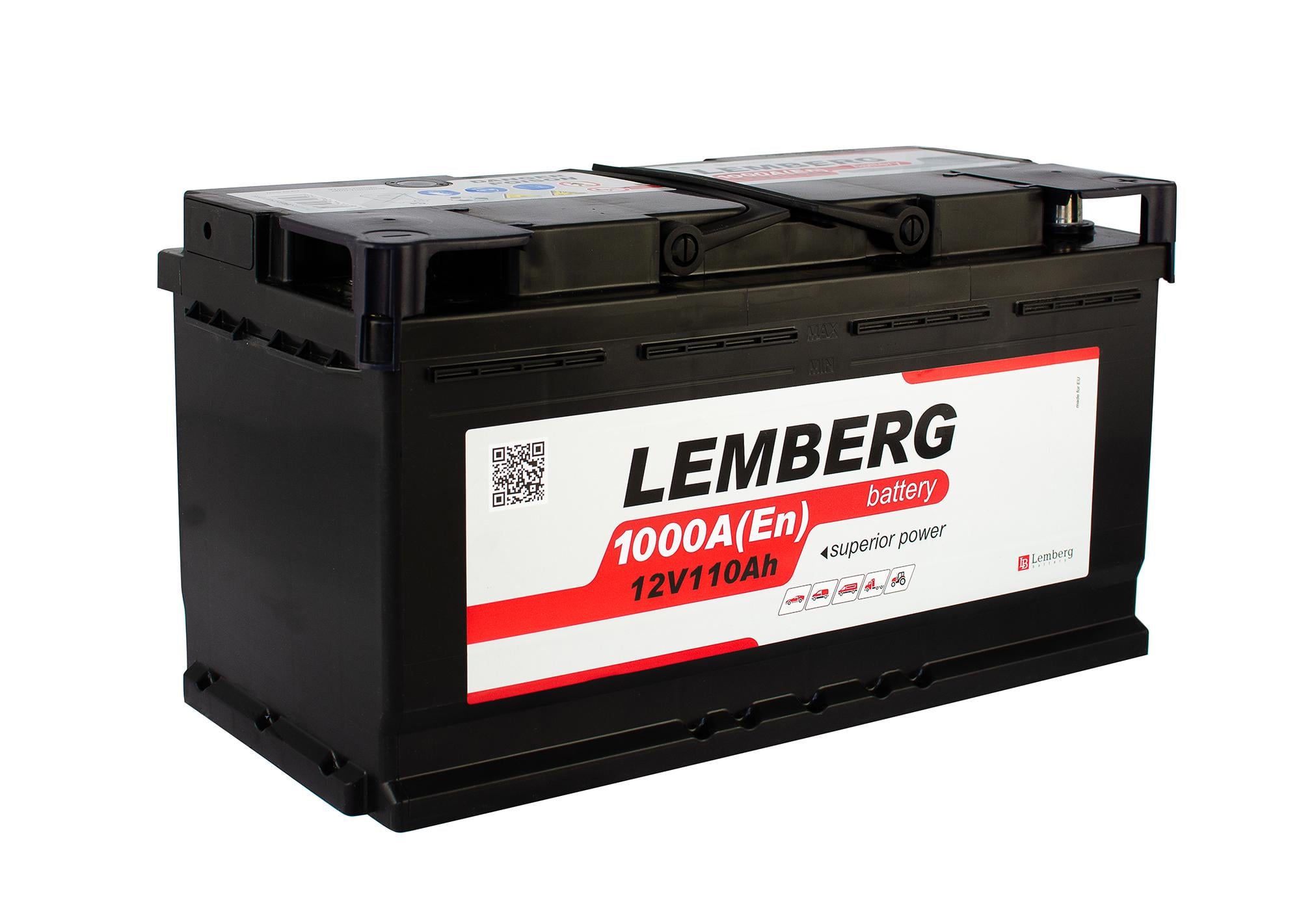 Аккумулятор Lemberg battery 110 Ah/12V 0 плюс справа