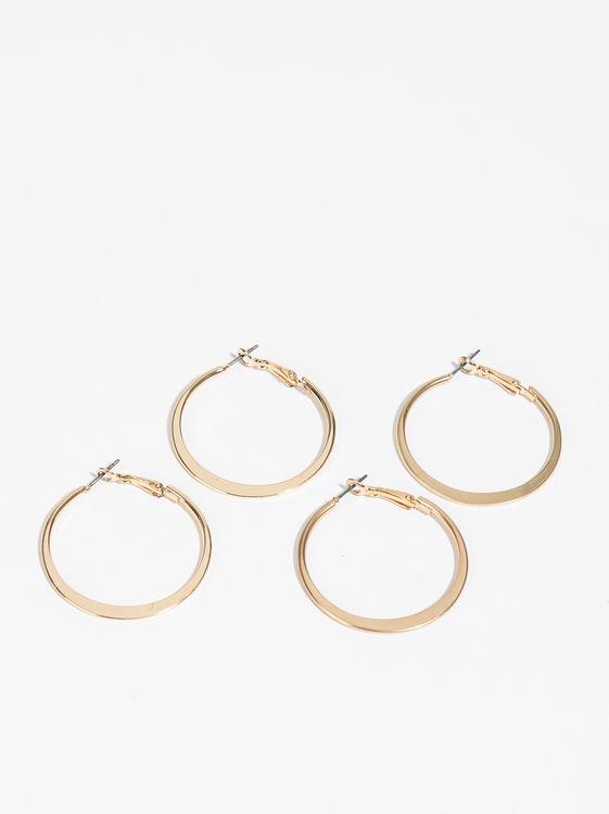 Женские серьги Parfois 160126 ONE Золотой