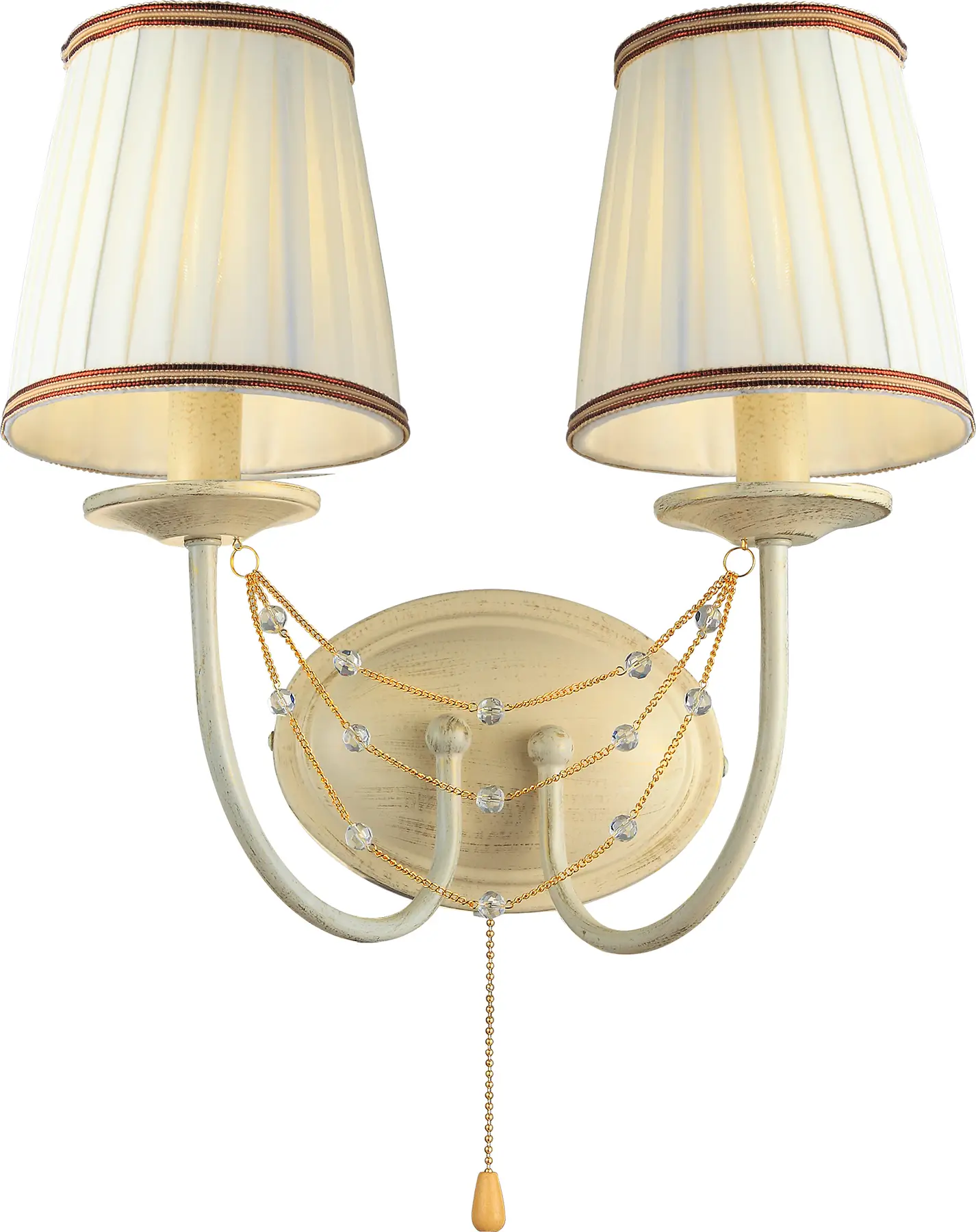 Бра Altalusse INL-1144W-02 E14 2x40 Вт Ivory White (11169500)