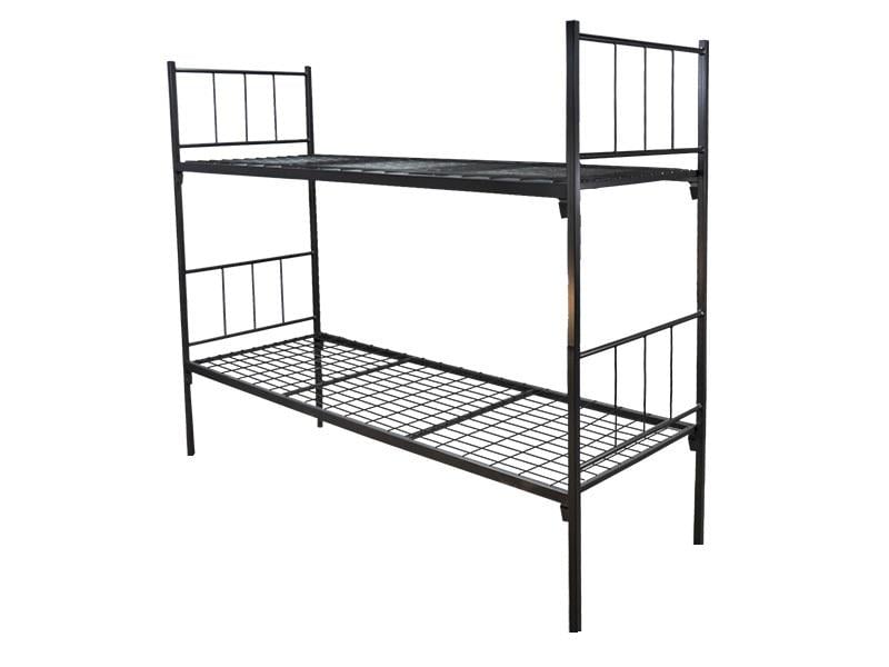 Кровать двухъярусная Kompred OL608 металлическая сетка безболтовая сборка 1900х700 мм Кровать двухъярусная Kompred OL608 металлическая сетка безболтовая сборка 1900х700 мм