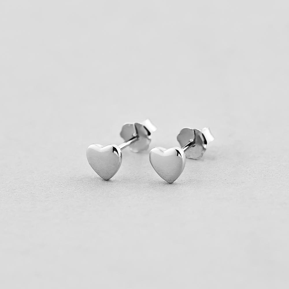 Серебряные серьги Minimal Чувство Любви (7997)
