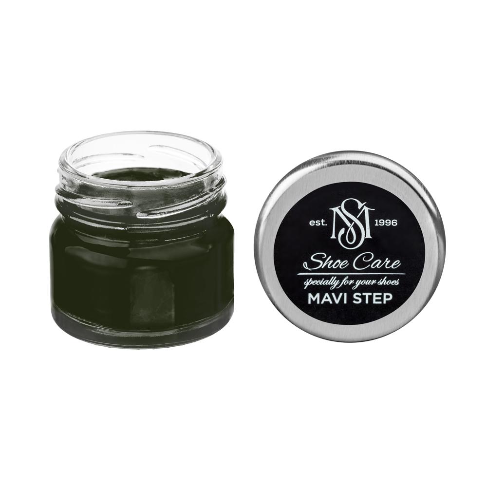 Крем для обуви из кожзама MAVI STEP Custom 25 мл Черно-золотистый (8505-G50Y)