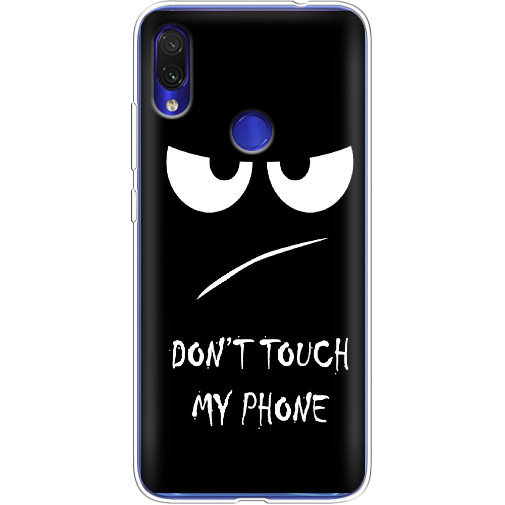 Чехол Boxface Xiaomi Redmi Note 7 Don't Touch my Phone Прозрачный силикон (36202-up535-36202)