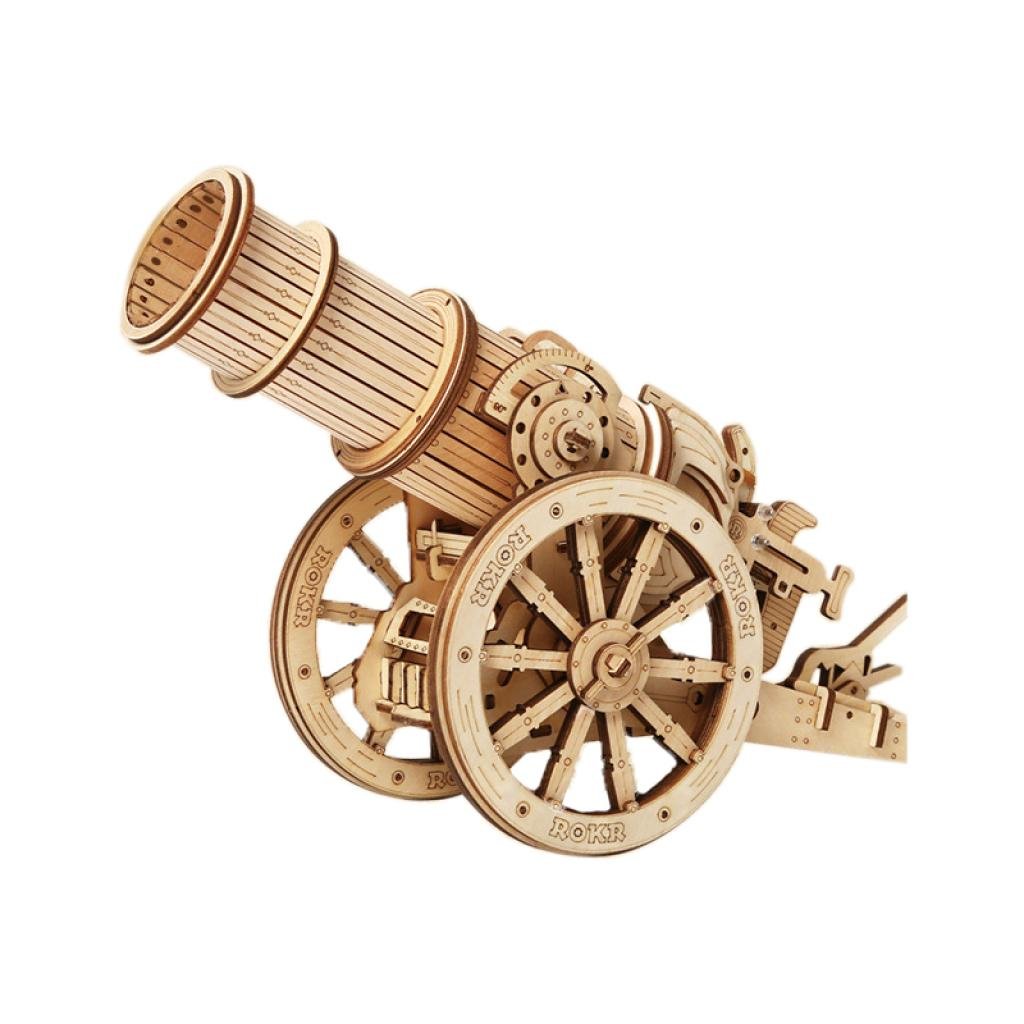 Конструктор деревянный 3D Robotime Robotime KW801 Пушка (1378421)