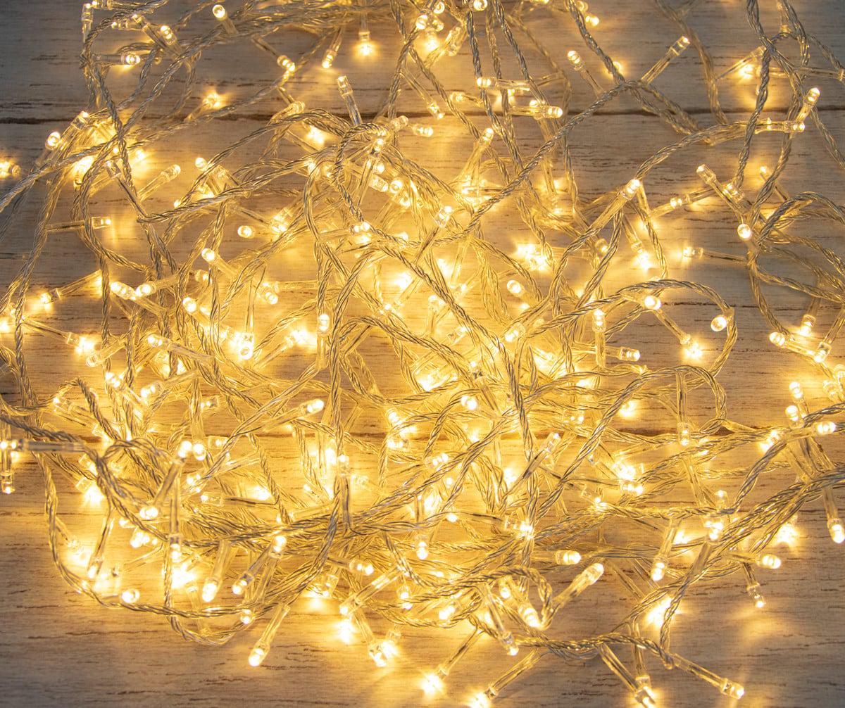 Гирлянда Xmas LED 400 WW-1 16 м Белый (1008088-White-2)